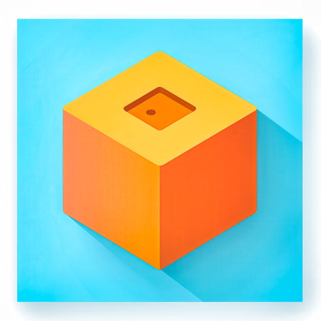 A Futuristic Streaming Device Glowing in the Digital Sky.の素材