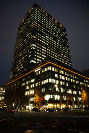 Tokyo Skyscrapers Marunouchi Chiyoda City Japan Stock Photo Stock Images Stock Pictures