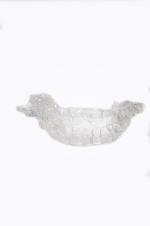 Invisible dental teeth brackets tooth aligners plastic braces dentistry retainers to straighten...