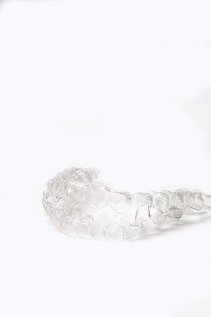 Invisible dental teeth brackets tooth aligners plastic braces dentistry retainers to straighten...