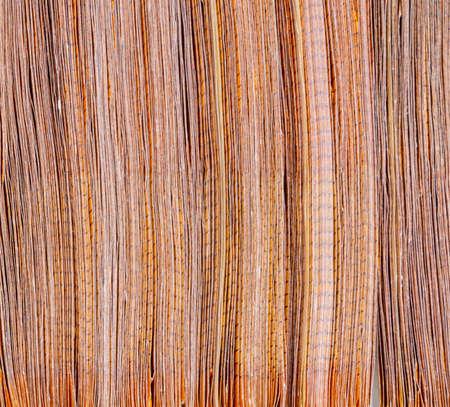 stack of euros banknotes, Money big wad packs, close up, macroの写真素材