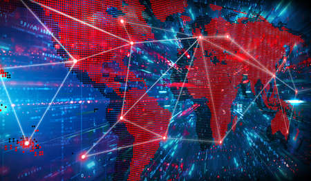 Fintech - Connected World Markets - Tradeの写真素材