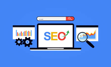 SEO - Search Engine Optimization - Keyword Researchの写真素材
