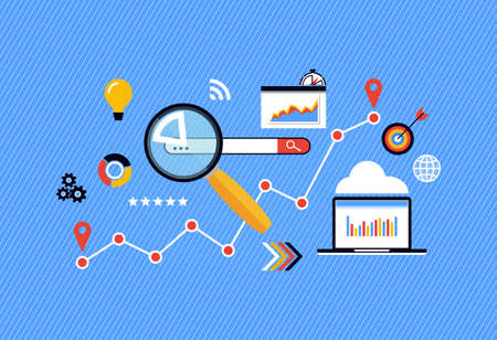 SEO - Search Engine Optimization - Target Public Researchの写真素材