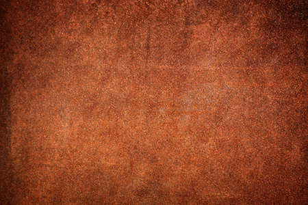 Corroded Metal Plate - Rusty and Oxidized Metal Sheet - Textured Metal Background - Weathered Metal Degraded by Oxidationの写真素材