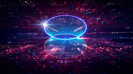 Computational Mathematics - The Use of Numerical and Computational Methods to Solve Mathematical Problems - Conceptual Illustrationの写真素材