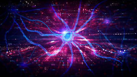Neuroinformatics and Computational Neuroscience - The Integration of Neuroscience and Computational Methods for Understanding the Brain - Conceptual Illustrationの写真素材