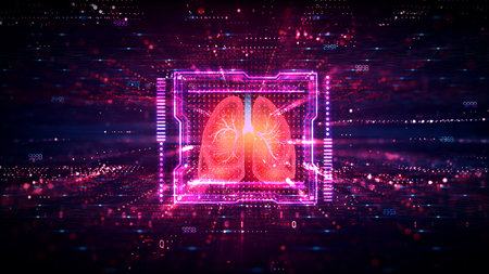 Organ-on-a-Chip - OOC - Microdevices that Mimic the Structure and Function of Human Organs for Scientific Research and Drug Development - Conceptual Illustrationの写真素材