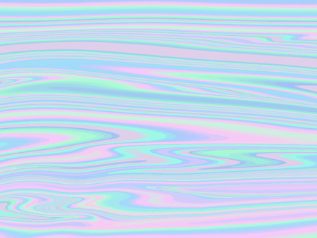 Holographic abstract background in pastel, neon color. Vector illustration for poster, brochure, invitation, cover book, catalog.のイラスト素材