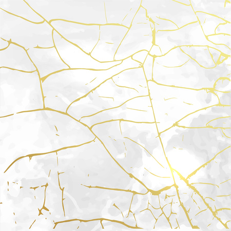 Gold Marbling Texture design for poster, brochure, invitation, cover book, catalog. Vector illustrationのイラスト素材