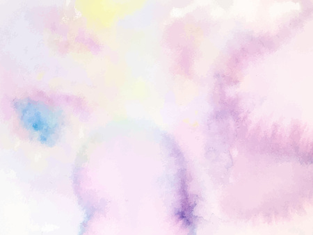 Colorful abstract vector background. Soft pink watercolor stain.のイラスト素材