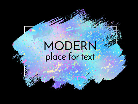 Vector hand drawn artistic design element, box, frame or backgroのイラスト素材