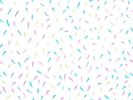 Seamless pattern color hand drawn stripes decoration for party iのイラスト素材