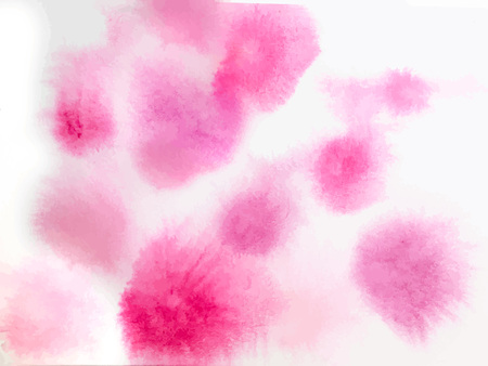 Colorful abstract vector background. Soft  pink watercolor stainのイラスト素材