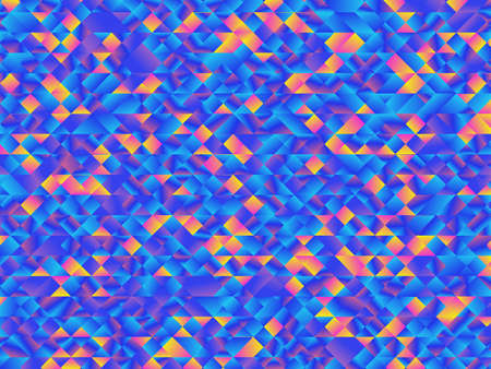 Color gradient polygonal illustration, which consist of triangles. Geometric background. Triangular...