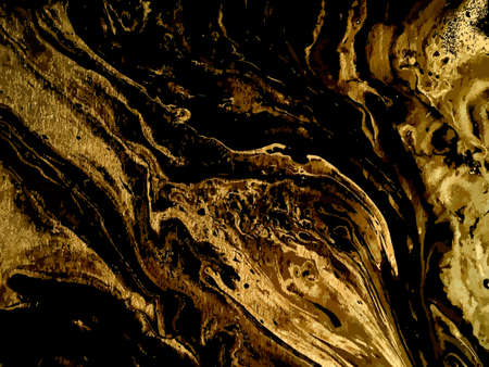 Gold Marbling Texture design for poster, brochure, invitation, cover book, catalog. Vectorのイラスト素材