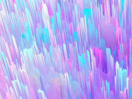 Holographic 3d lines , abstract background for design, wallpaper, cover, banne