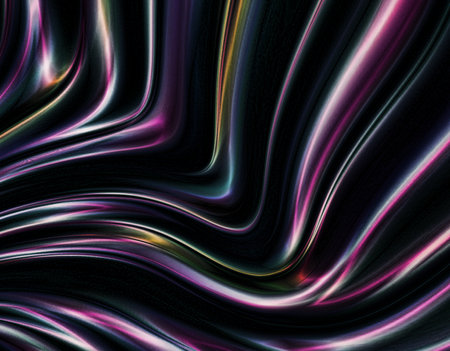 Abstract modern colorful flow poster. Wave Liquid shape, color background. Template for design presentation, flyer, card, web page.の写真素材