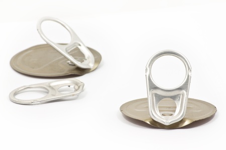 Pieces of can to recycle for good environment