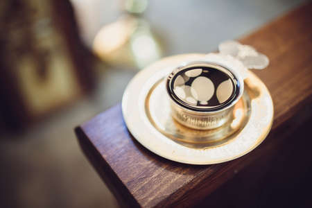 Church cup for wineの写真素材