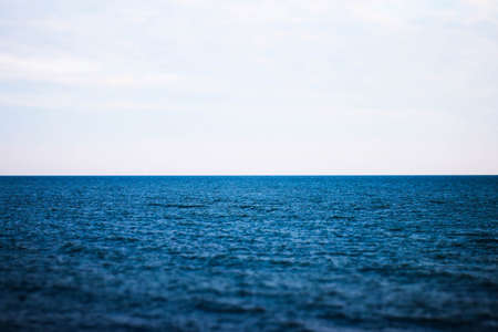 Sea horizon Sea and skyの写真素材