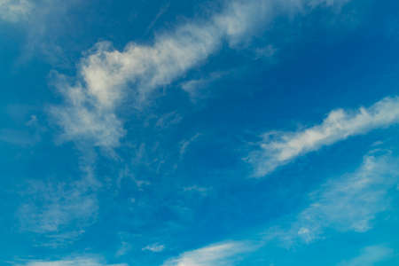 blue sky white clouds simple nature view background wallpaper