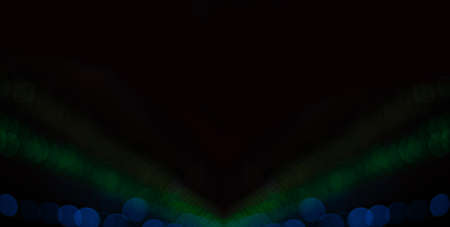 black background wallpaper pattern copy space for your text symmetry frame dark blue and green bokeh...