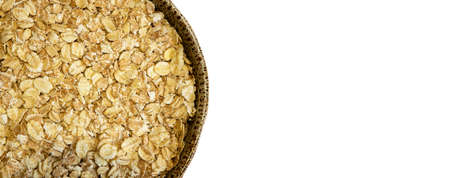 healthy food life style breakfast eating concept wallpaper pattern poster white background copy...