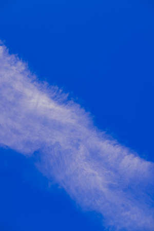 vertical photography of blue sky in clear day simple backgroundの写真素材