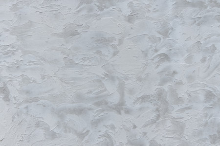 white gray textured wall art design object smeared by brush wallpaper background empty copy space textured surface simple concept pattern pictureの写真素材