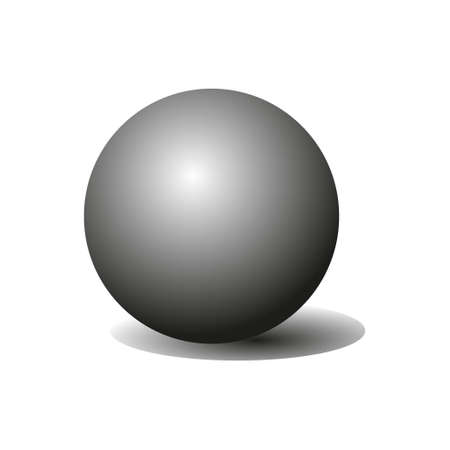 Volume ball outline icon. Symbol, logo illustration for mobile concept and web design.のイラスト素材