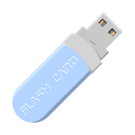 Icon flash cards engraved on the case. Vector illustration on white backgroundのイラスト素材