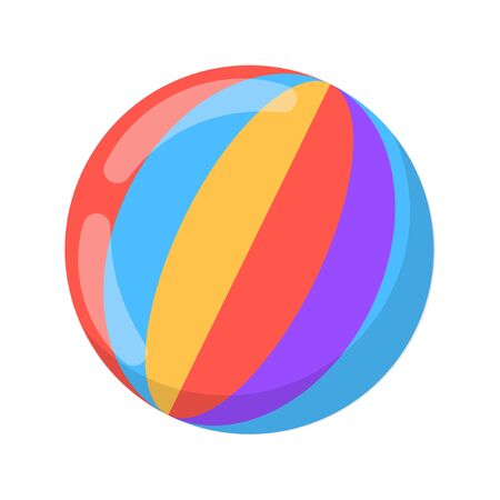 Icon multicolored ball. Vector on white backgroundのイラスト素材