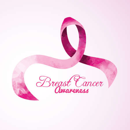 Breast Cancer Awareness Monthのイラスト素材
