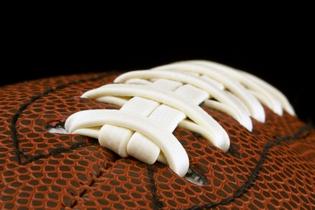 Close up of american football ball                  の写真素材