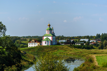 Old orthodox church in Suzdal summer dayの写真素材