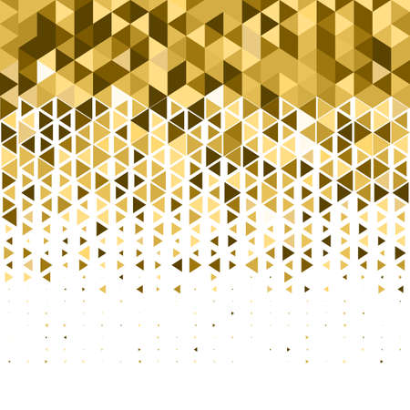 Vector gold geometric background or patternのイラスト素材