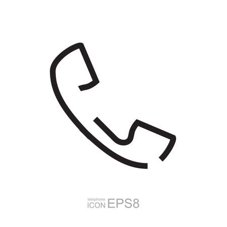 Telephone vector icon. Communication symbol.のイラスト素材
