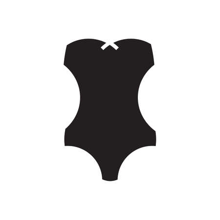 women underwear vector icon isolated on whiteのイラスト素材