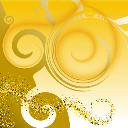 Gold Seamless Backgrounds or Luxery Vector Illustrationのイラスト素材