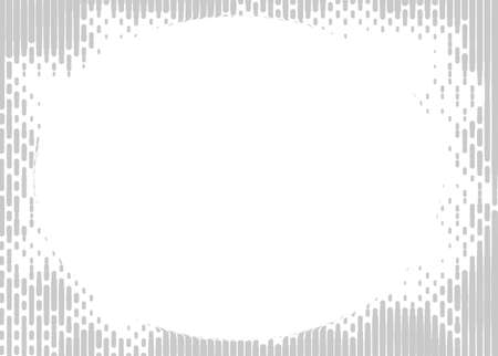Gray dotted halftone background. Grunge vector pattern for business design. Gradient texture in pop art style. Universal stipple dot template.のイラスト素材
