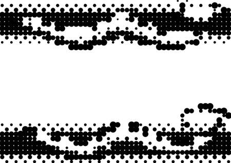 Dotted halftone background. Grunge vector pattern for business design. Gradient texture in pop art style. Universal stipple dot templateのイラスト素材