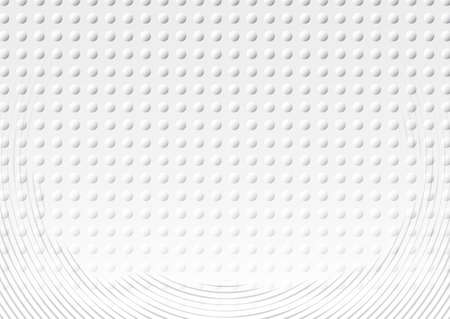 Light Halftone Futuristic Background for Web Layout. White and Grey Half Tone  Pattern with Dots and Gradientsのイラスト素材