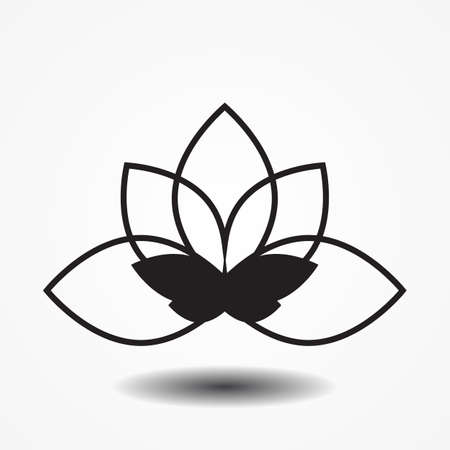 Flower Vector Art. Daisy Icon  template  Pictogram.のイラスト素材