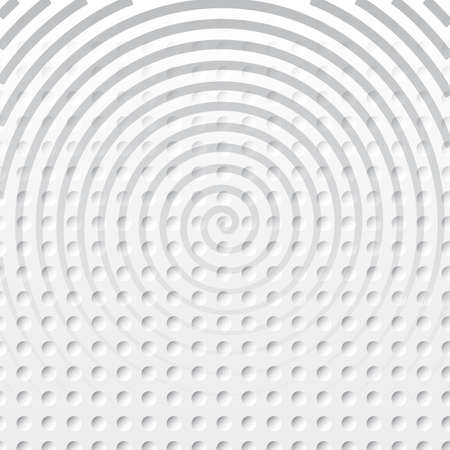 Light Halftone Futuristic Background for Web Layout. White and Grey Half Tone Vector Pattern with...