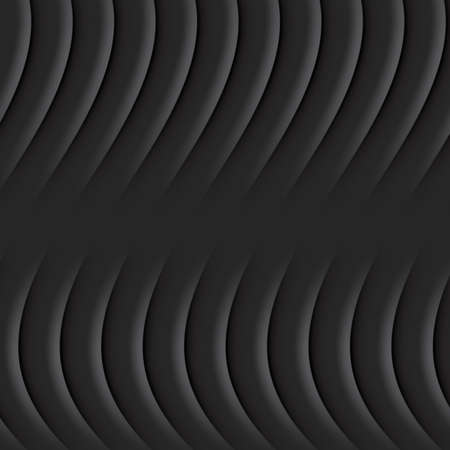Abstract black vector background or dark texture with lines for product showcase. Digital modern template or minimal 3d grey patternのイラスト素材