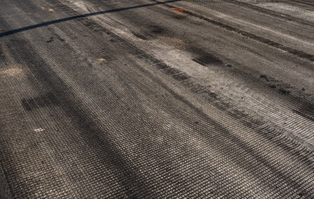 Laying Asphalt, Road Repair, Street Under Construction, new tar asphalt texture, Modern Road Repair...