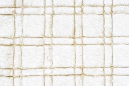 White self made paper pressed sheet texture background. Embossed lace pattern.