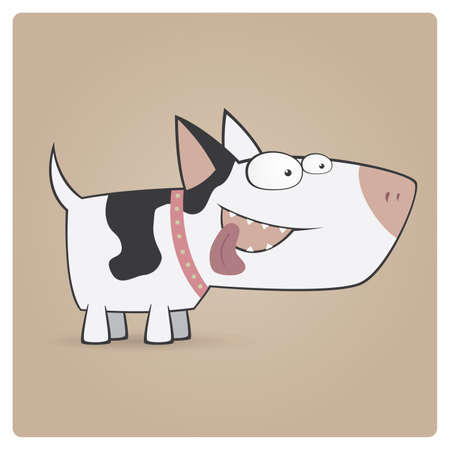 cartoon dogのイラスト素材