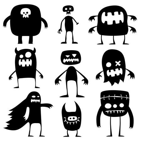 Monstersのイラスト素材